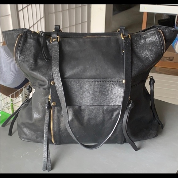 Kooba Handbags - KOOBA Extra Large Black Leather bag